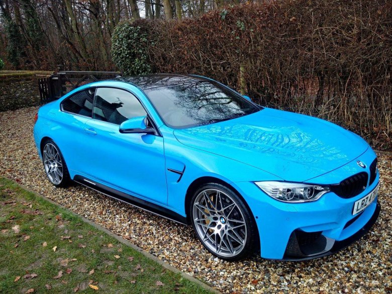 Bmw 4 coupe f32 marina blue