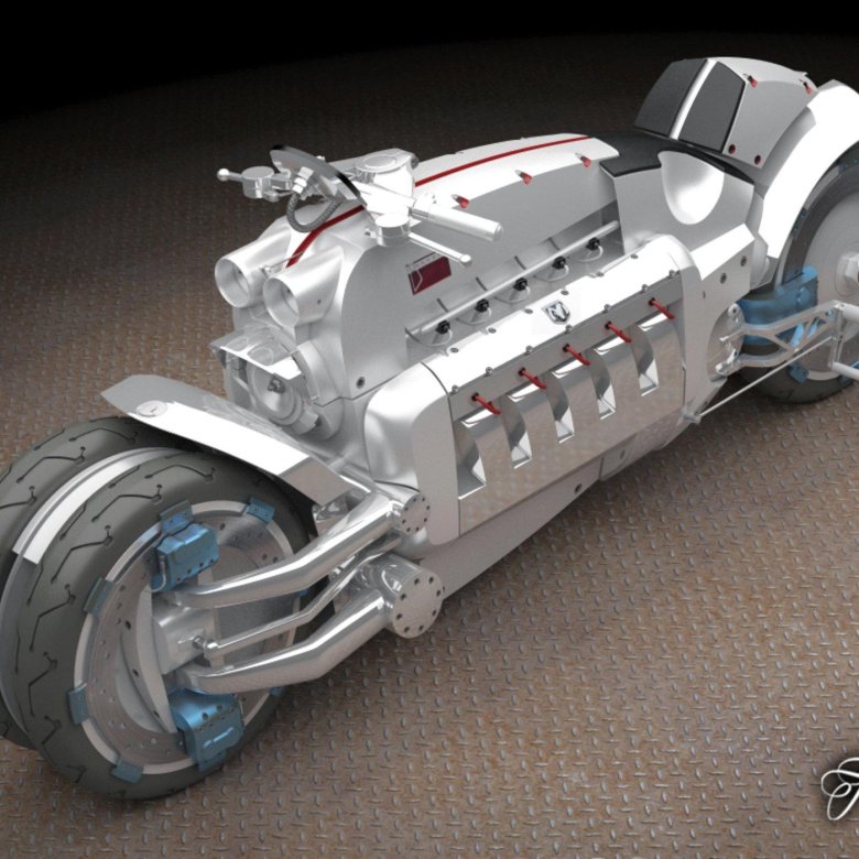 Концепт-байк dodge tomahawk