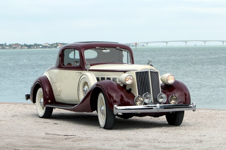 1936 packard super eight coupe