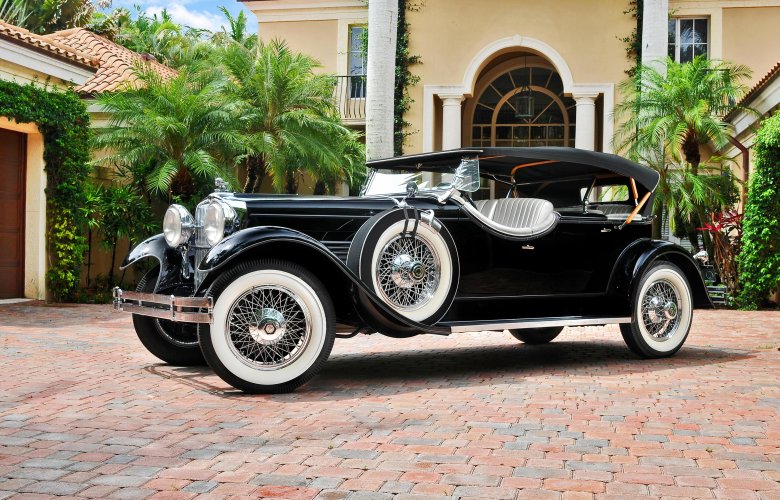 1929 stutz model m 4-passenger speedster lebaron
