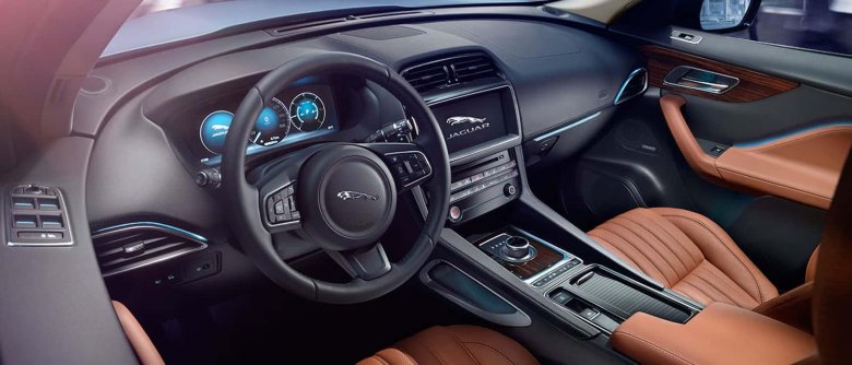 Jaguar f-pace 2017 салон