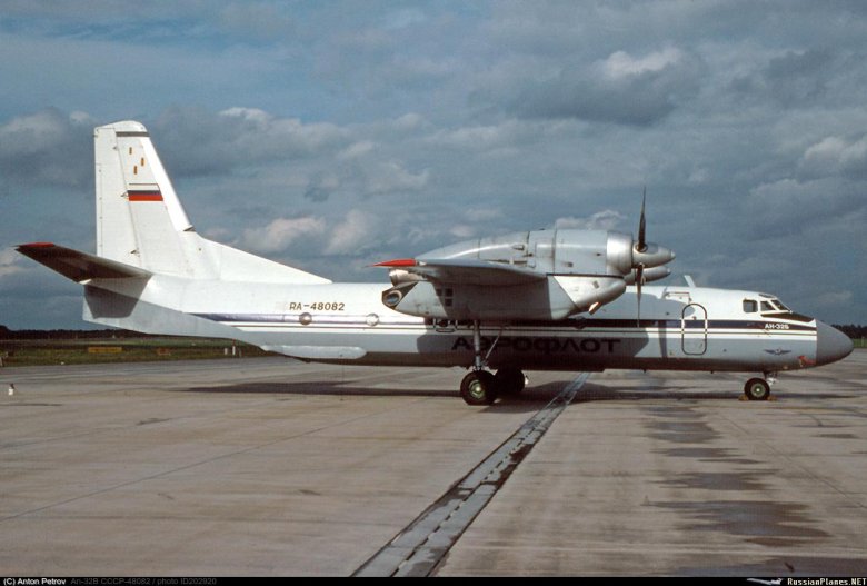 Советский самолет ан-24