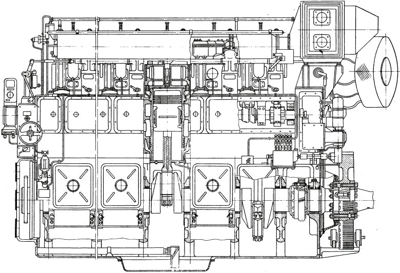 Дизель 6чрн 36/45