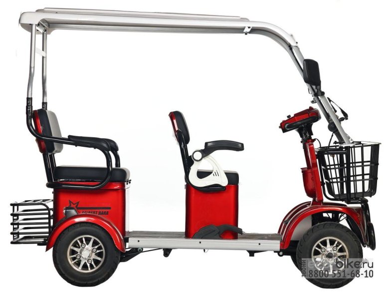 Электротрицикл с кабиной