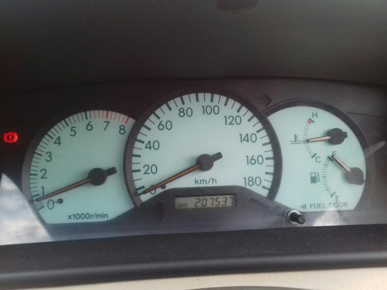 Королла 120 2002 спидометр