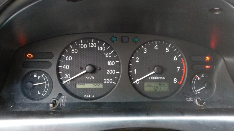 Приборная панель тойота спринтер ае110