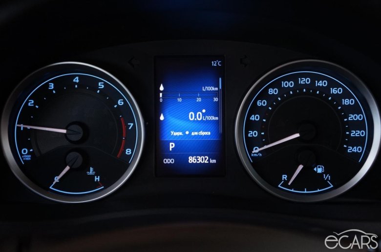 Приборная панель тойота королла 2018