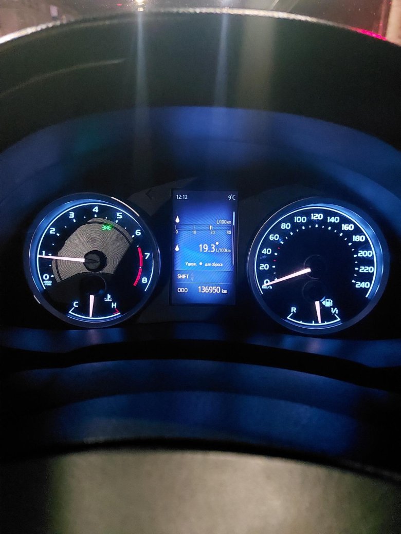 Приборная панель тойота королла 180