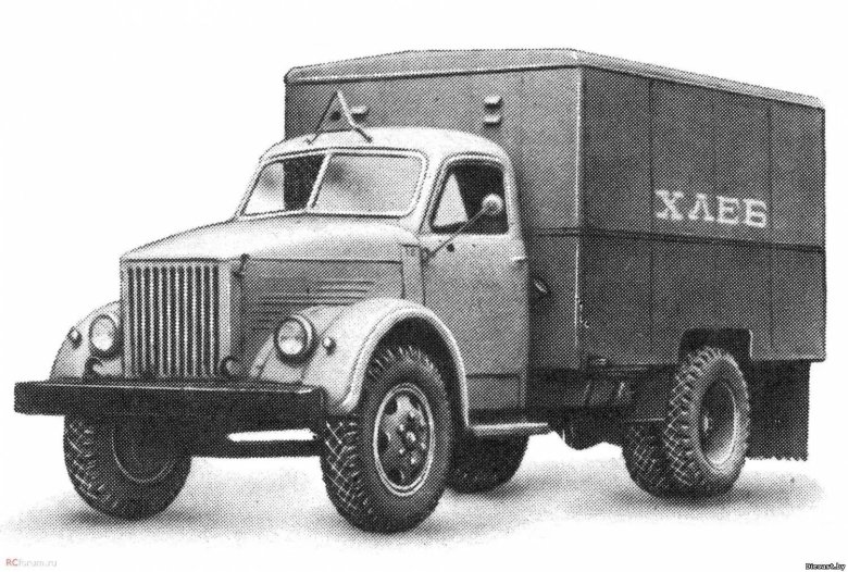 Газ 51 хлебный фургон