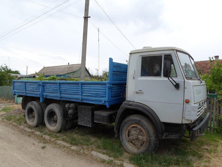 Камаз 5320 с прицепом