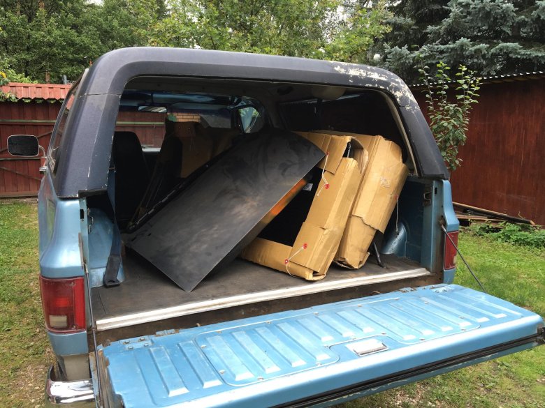 K5 blazer багажник