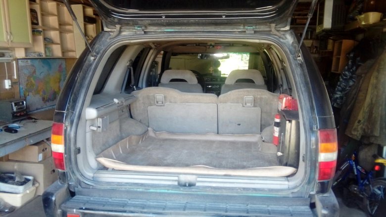 Chevrolet blazer 1998 багажник