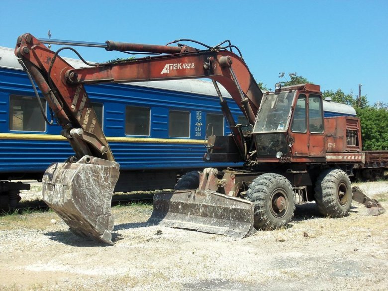 Советские экскаваторы