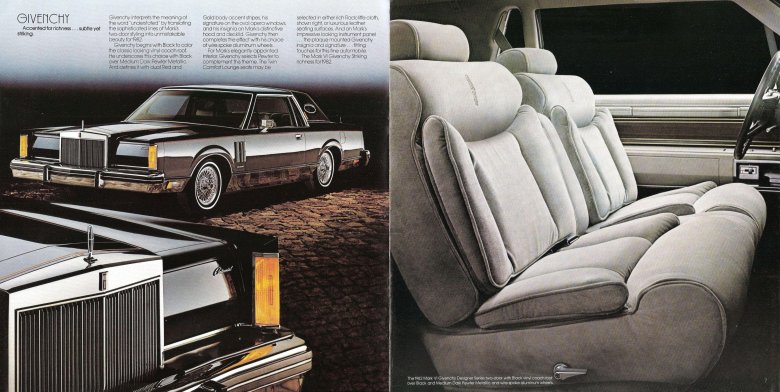 Lincoln continental mark vi 1982