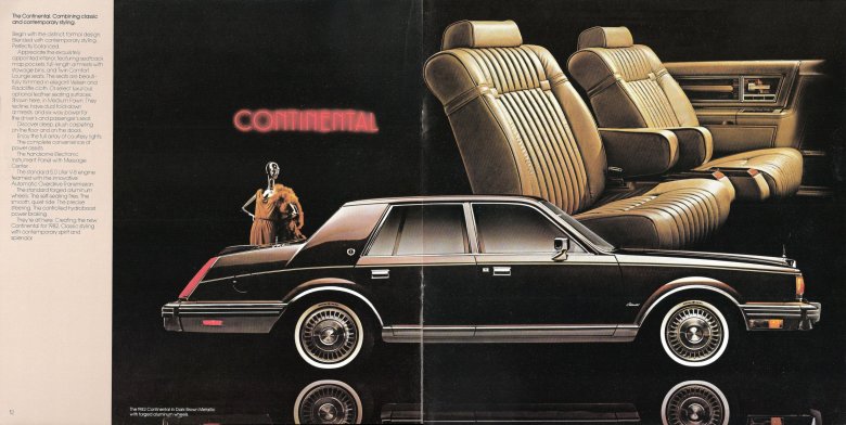 Lincoln continental 1982 1987