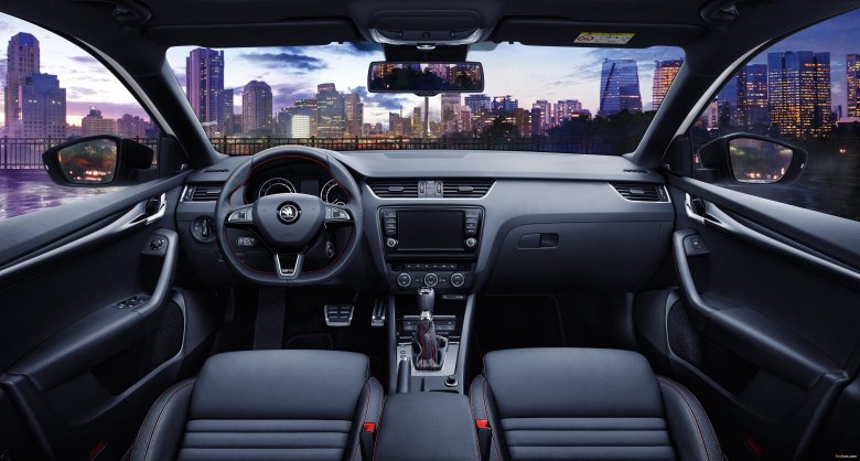 Škoda octavia 2017 салон
