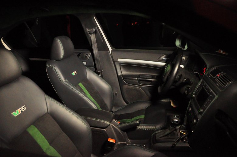 Skoda octavia a5 rs салон