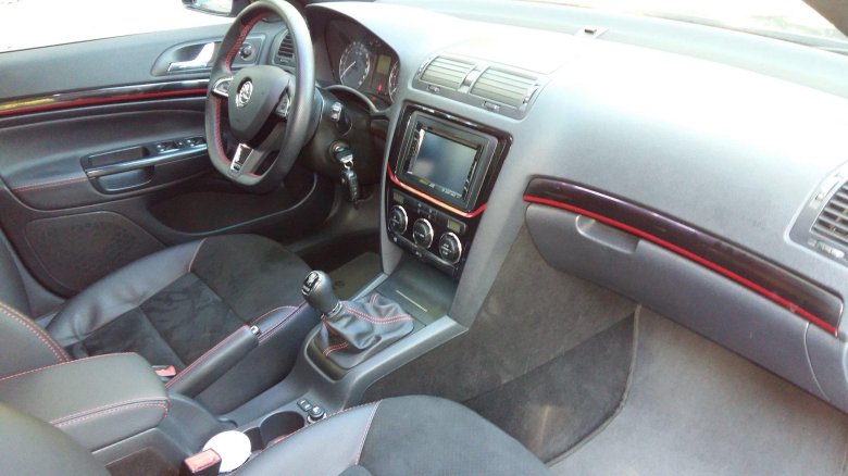 Skoda octavia tour 2008 салон