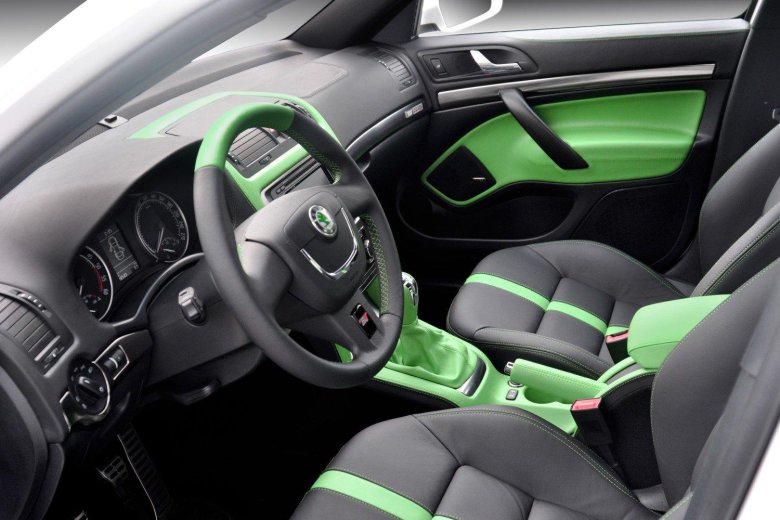 Шкода фабия 2 рс салон