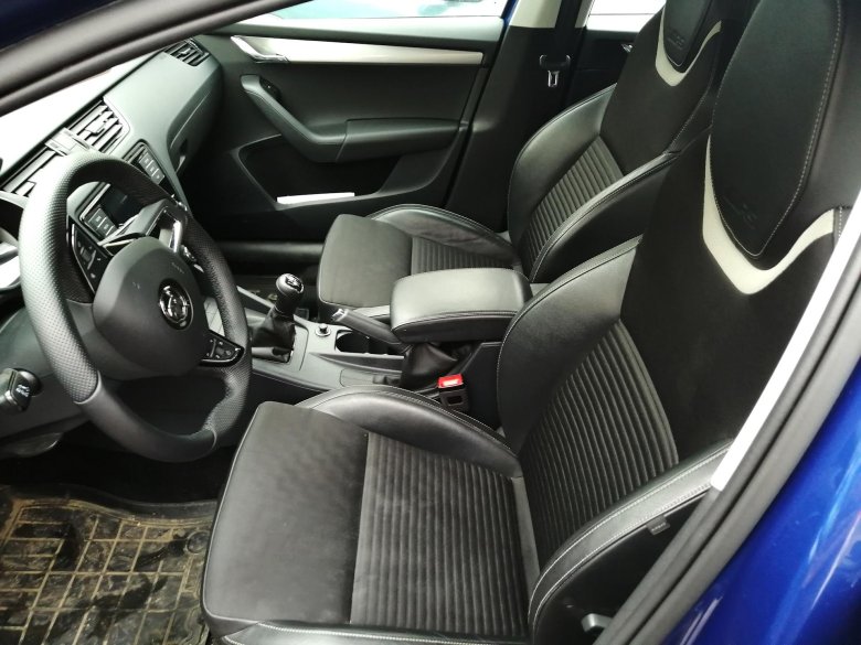 Салон шкода октавия а7 рс