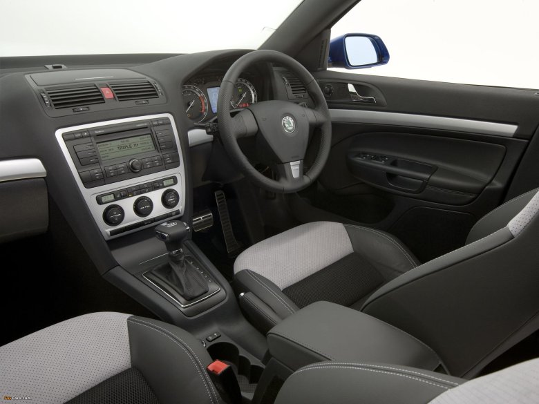 Skoda octavia a5 2008 салон