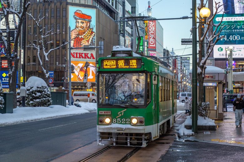 Трамвай саппоро