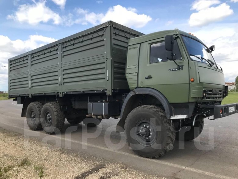 Камаз 43118 военный бортовой