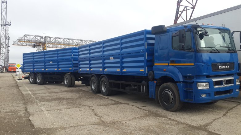 Камаз 65207 зерновоз