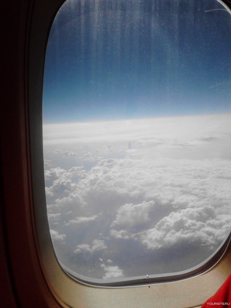 Из окна самолета