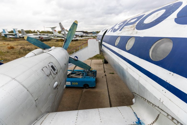 Ил 18 пассажирский самолёт салон