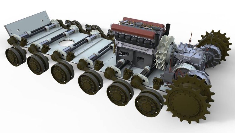 Трансмиссия танка т 72