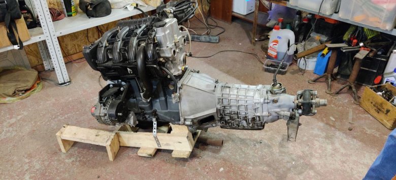 Коробка мотор ваз 2107