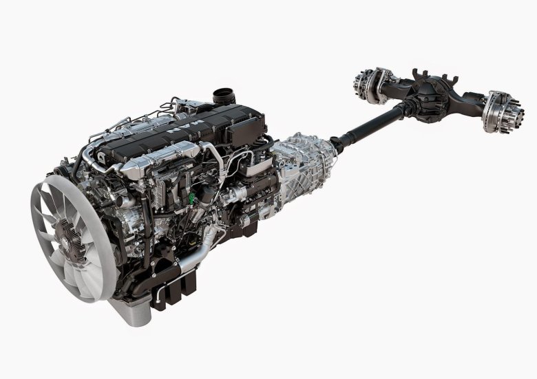 Двигатель грузовика