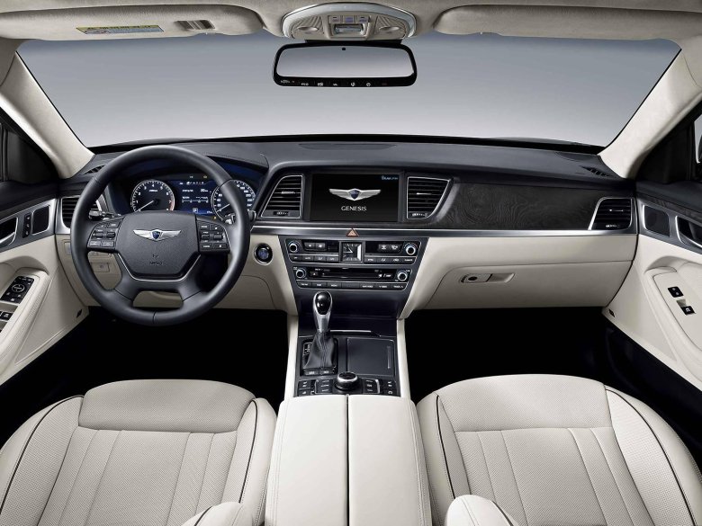 Hyundai genesis 2016 салон