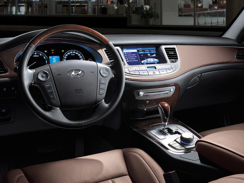 Hyundai genesis 2008 салон