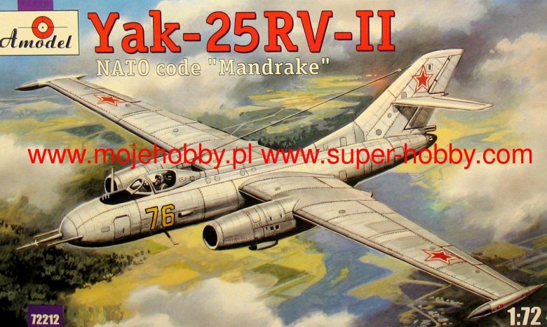 Самолёт як-25рв