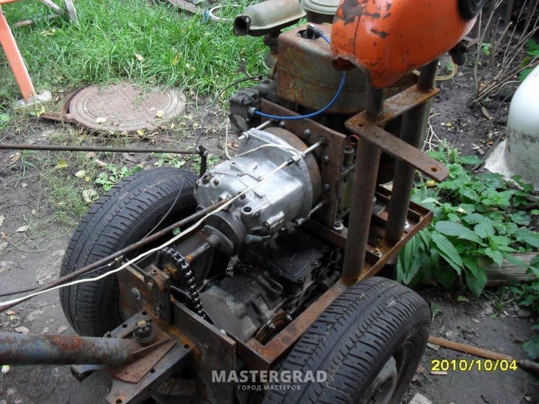 Минитрактор кпп заз с редуктором мт