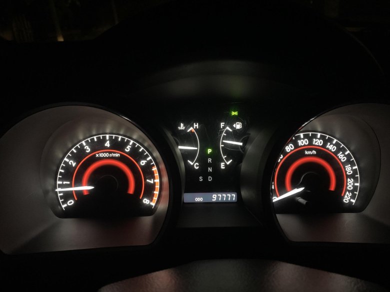 Приборка тойота хайлендер 2012