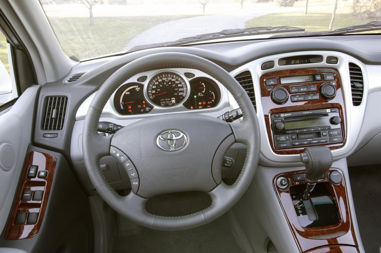 Toyota highlander 2005 салон
