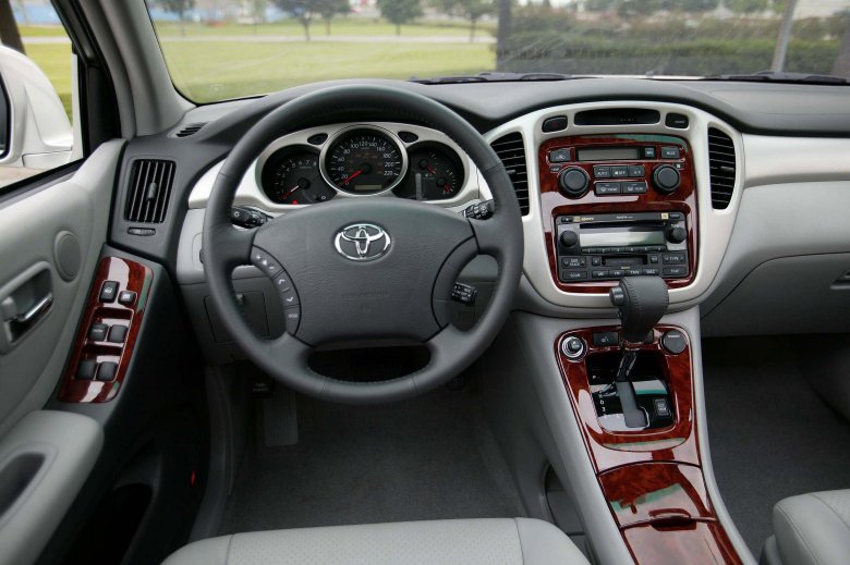 Тойота хайлендер 2003 салон