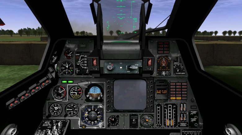 F-117 nighthawk кабина