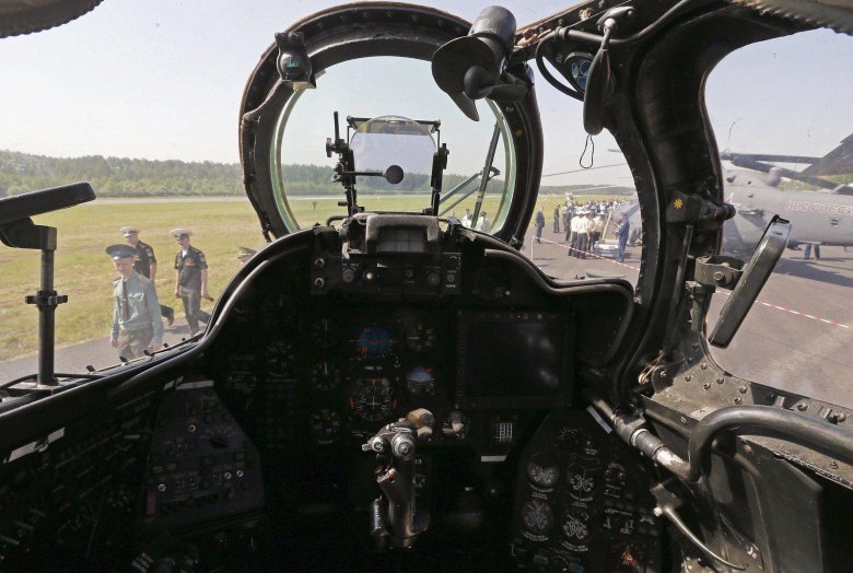 Ми-28 кабина штурмана