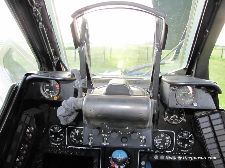 Mi-171 cockpit