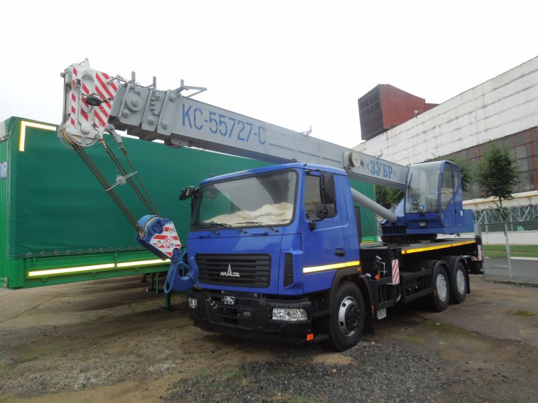 Автокран маз