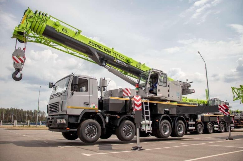 Автокран зумлион