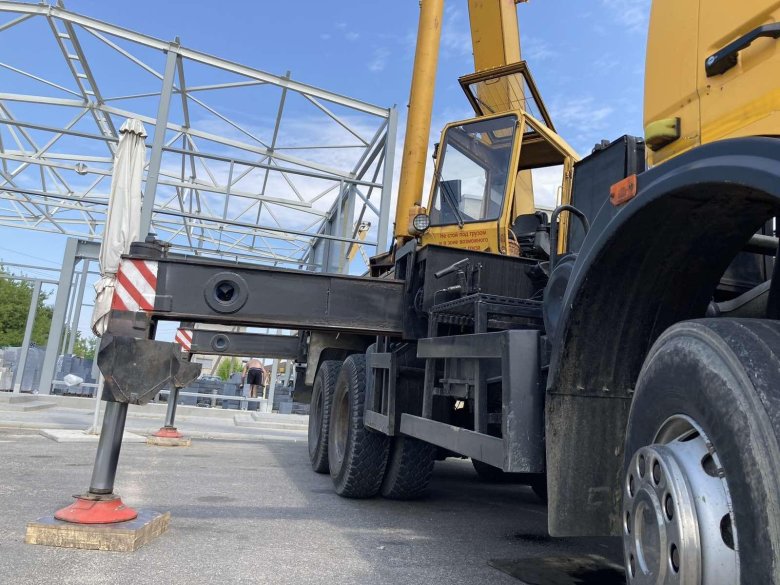 Автокран ивановец