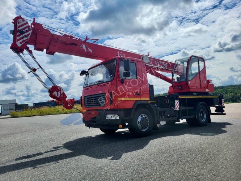 Автокран маз