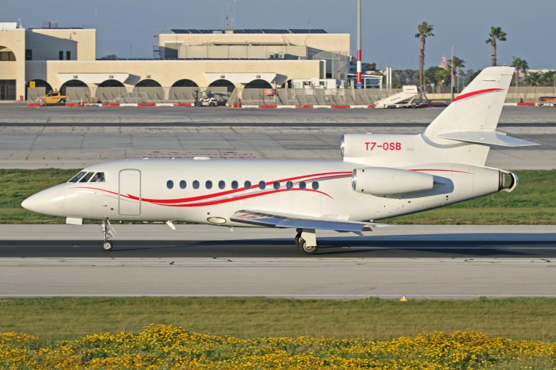 Частный самолёт dassault falcon 900ex