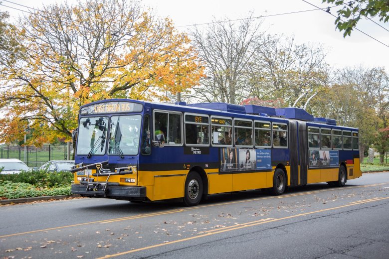 Троллейбус new flyer сиэтл