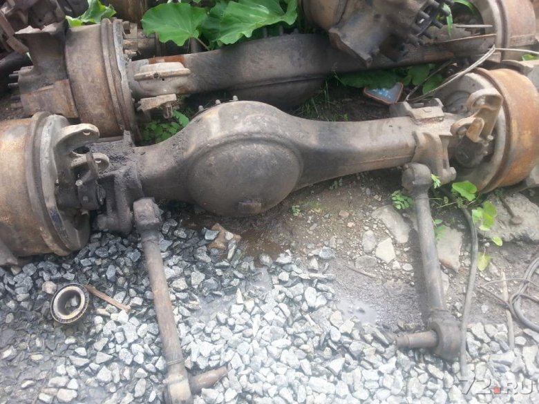 Чулок заднего моста камаз